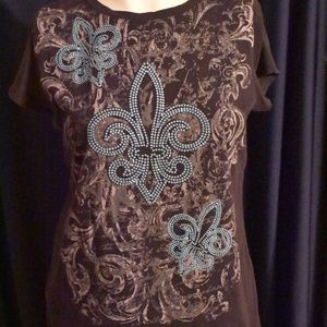 Appropriate Behavior Rhinestone Accent